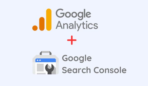 logo of Google Search Console and google analytics