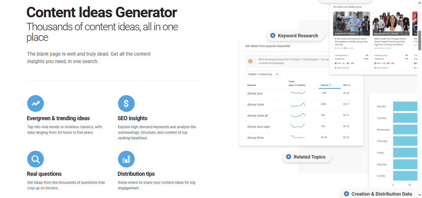 buzzsumo homepage buzzsumo homepage